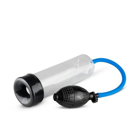 Penis Pump With Squeeze Ball - Clear - PlayBlue
