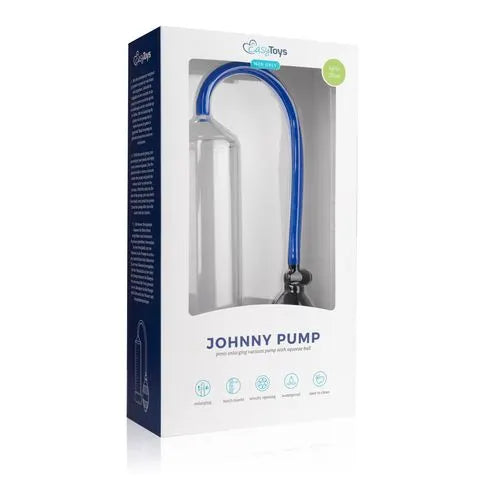 Penis Pump With Squeeze Ball - Clear - PlayBlue