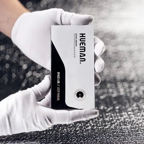 Hueman - Black Hole Remote Control Anal Vibrator Cock Ring - PlayBlue