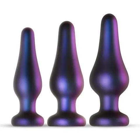 Hueman - Comets Silicone Butt Plug Set - PlayBlue