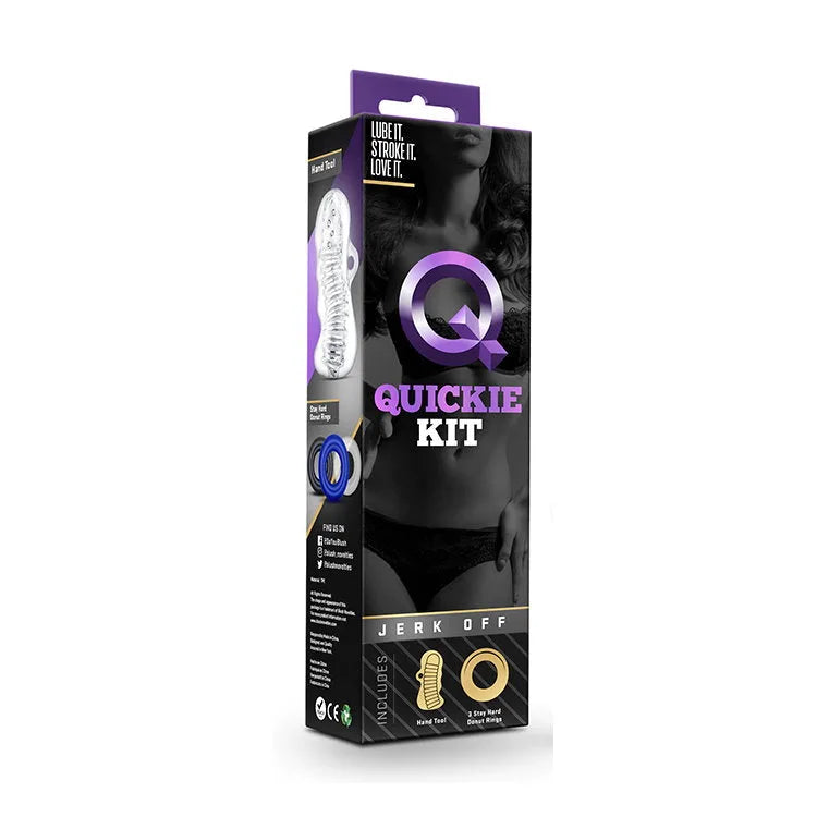 Quickie Kit - Jerk Off Clear - PlayBlue