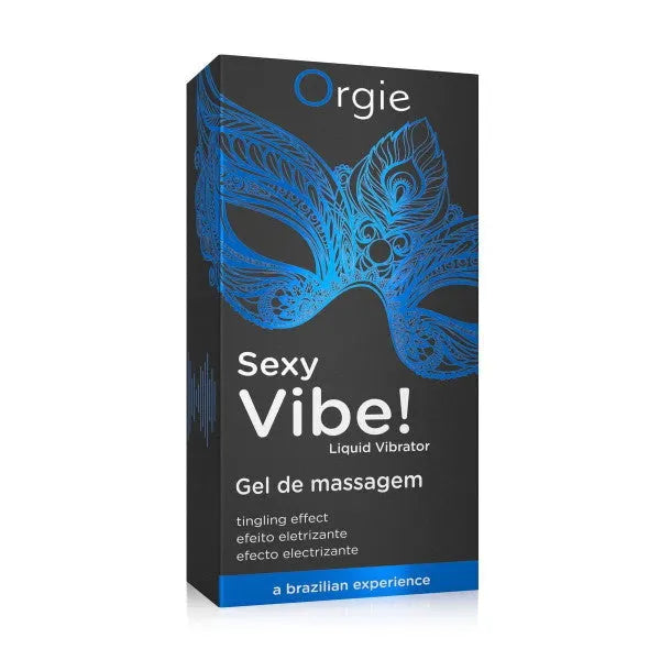 Orgie - Sexy Vibe Liquid Vibrator - PlayBlue
