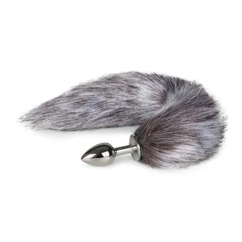 Fox Tail Plug - Silver - PlayBlue