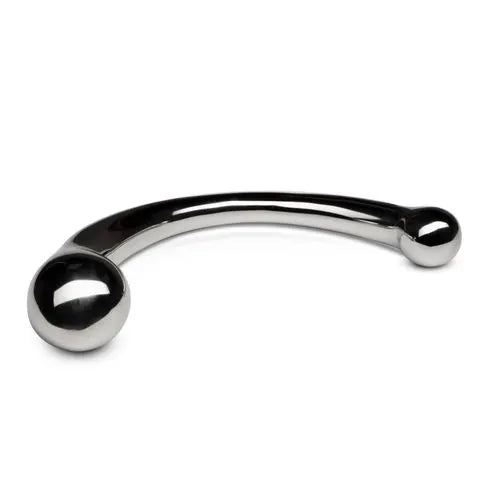 Sinner - The Curvey G-Spot Solid Metal Dildo - PlayBlue