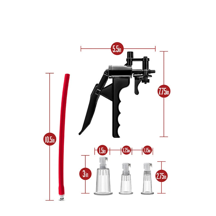 TEMPTASIA - Beginners Clitoral Pump System - PlayBlue