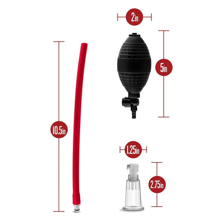 TEMPTASIA - Beginners Clitoral Pump System - PlayBlue