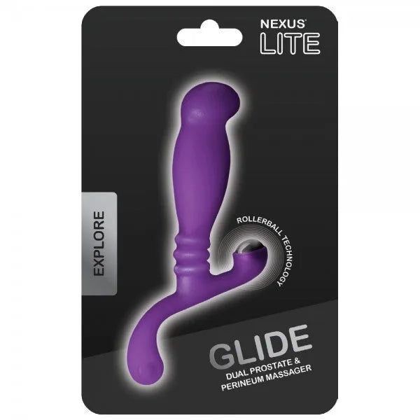 NEXUS - Glide - Prostate Massager - Black - PlayBlue