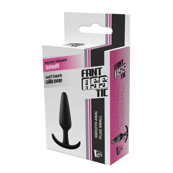 Fant-ASS-tic Smooth Anal Silicone Plug - Large - PlayBlue