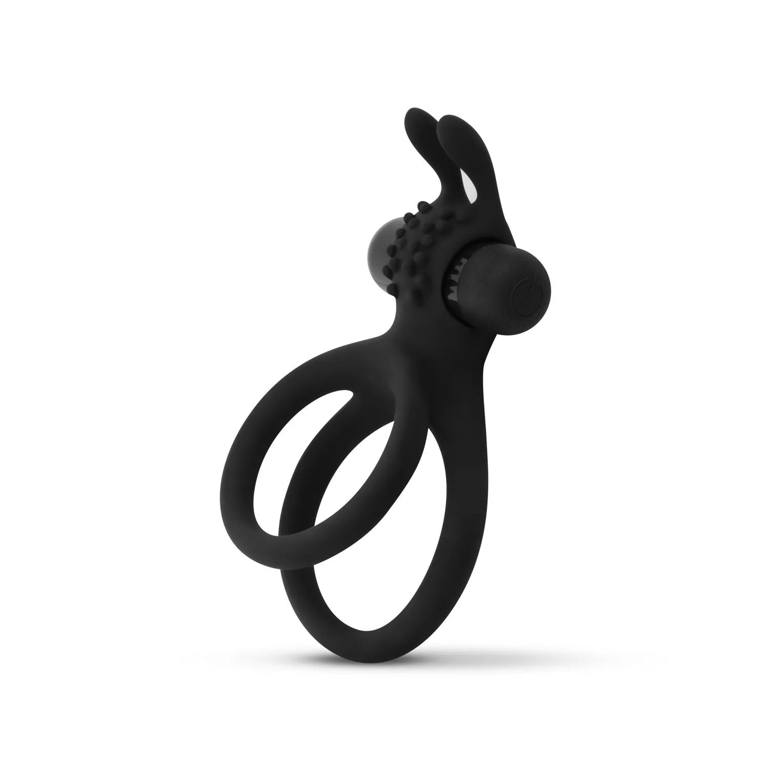 Share Ring - Double Vibrating Cock Ring with Rabbit Ears - PlayBlue