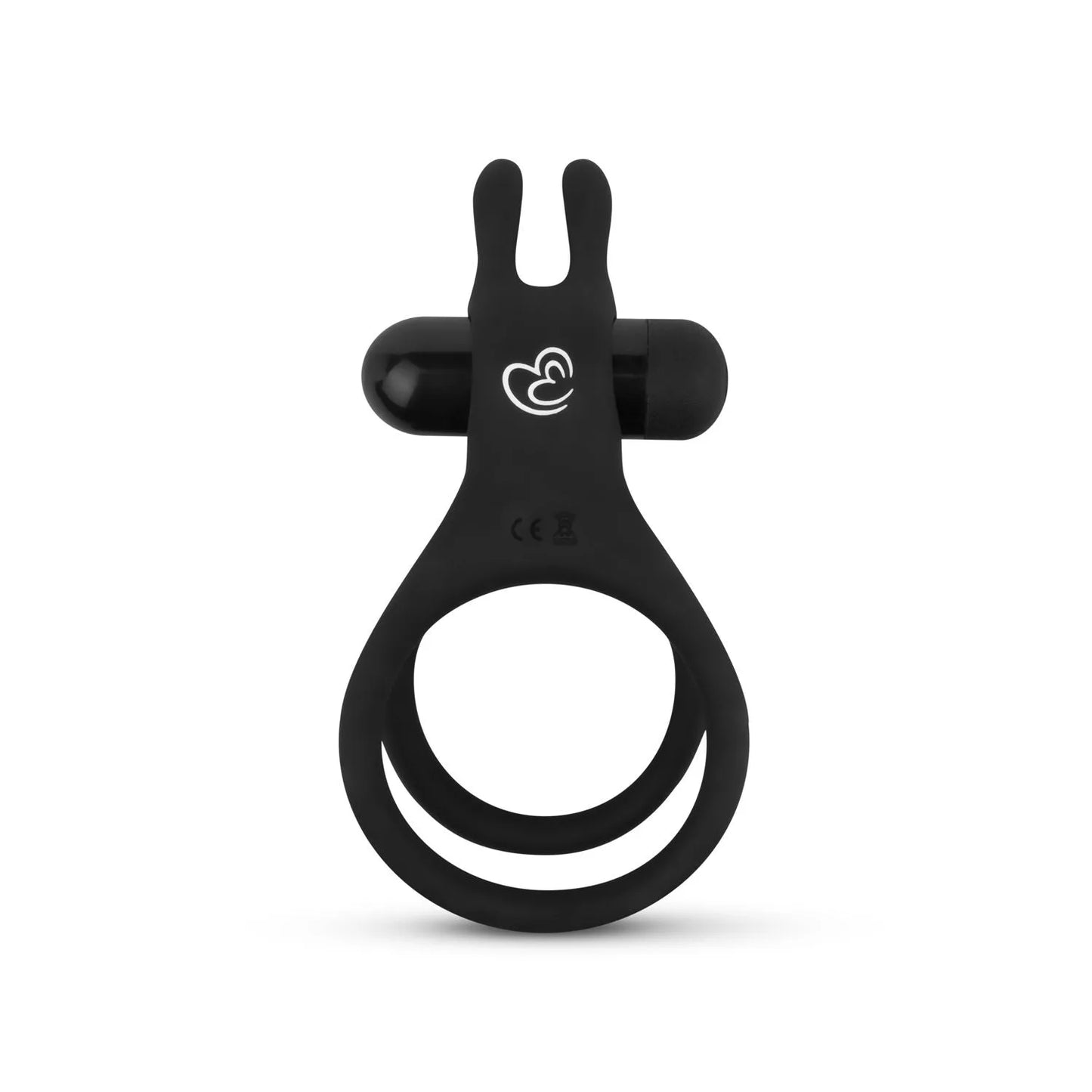 Share Ring - Double Vibrating Cock Ring with Rabbit Ears - PlayBlue