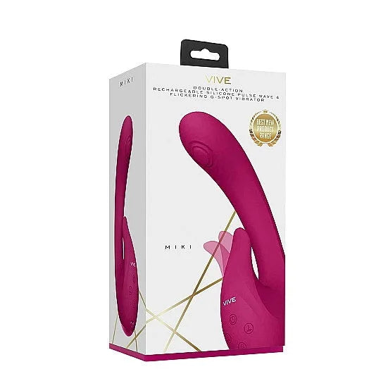 Vive - Miki - Pulse Wave & Flickering G-Spot Vibrator - PlayBlue