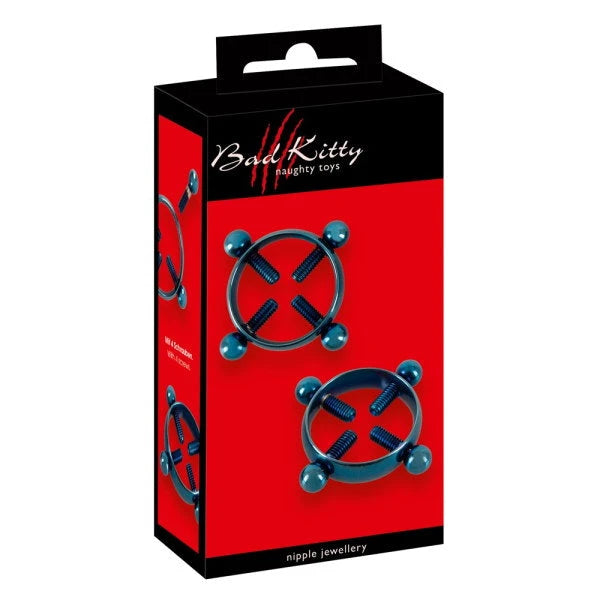 Bad Kitty Nipple Jewelery - PlayBlue