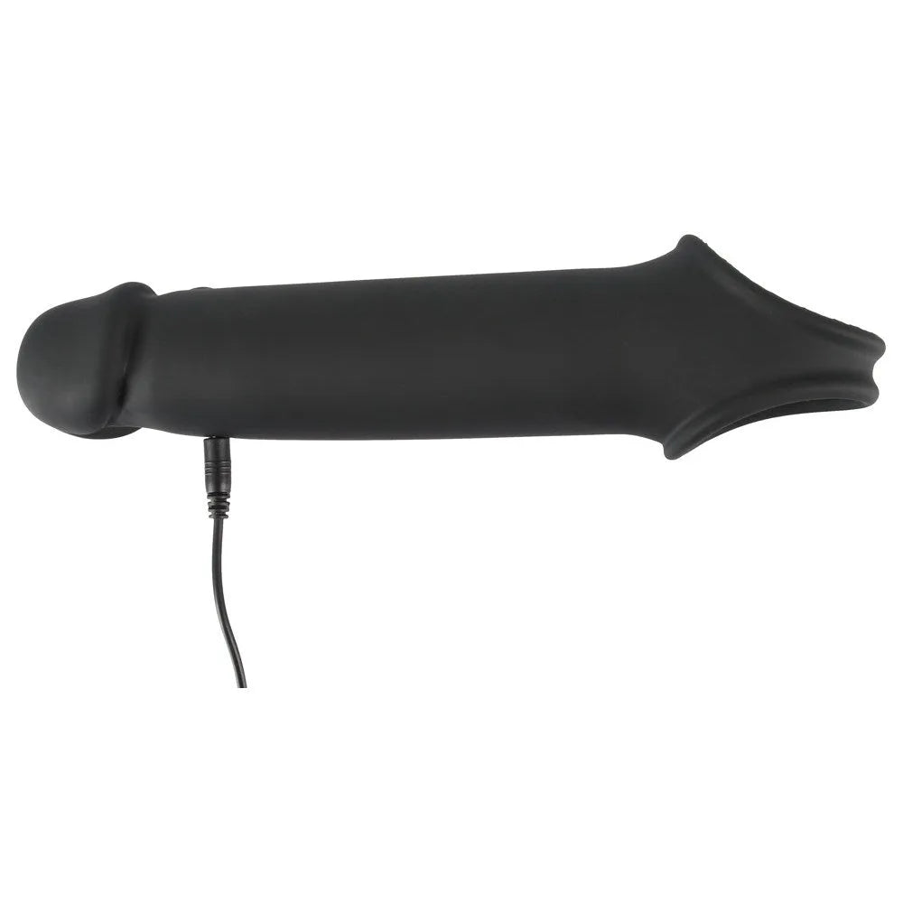 Rebel - Remote Controlled Silicone Penis Extension - PlayBlue