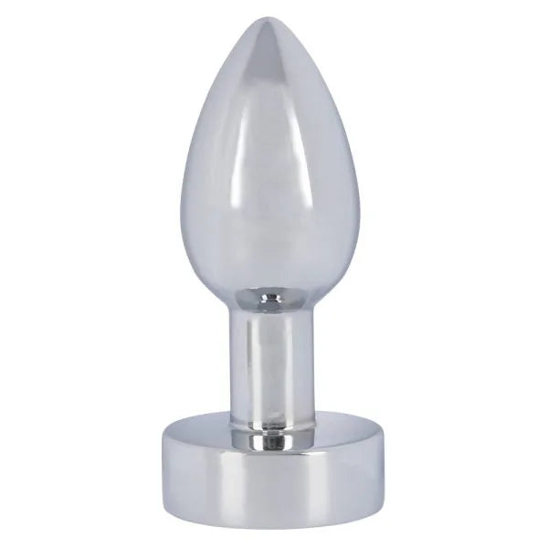 Heavy Metal Butt Plug with Rechargeable Vibration - PlayBlue