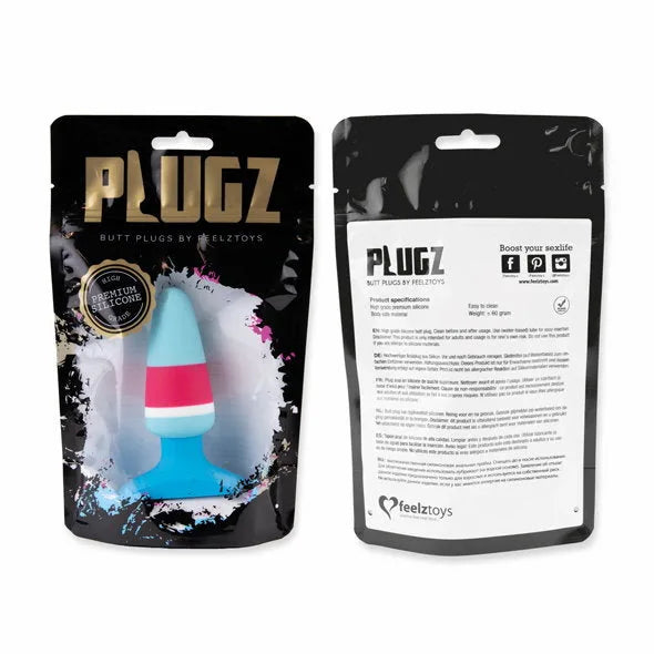 FeelzToys - Plugz Butt Plug Colors No. 1 - PlayBlue