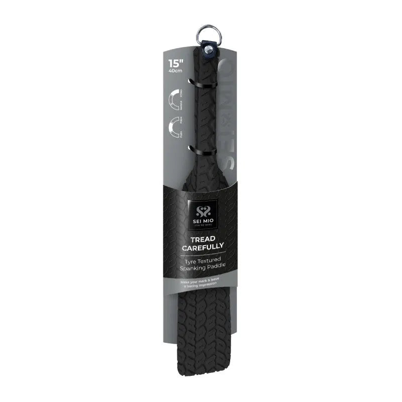SEI MIO - Textured Tyre Paddle - Black - PlayBlue