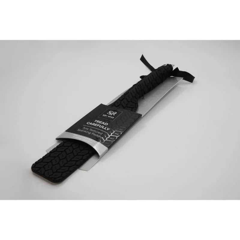 SEI MIO - Textured Tyre Paddle - Black - PlayBlue