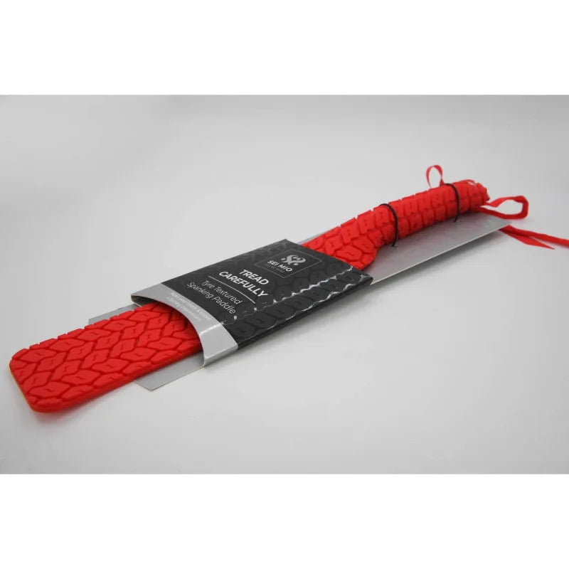 SEI MIO - Textured Tyre Paddle - Red - PlayBlue