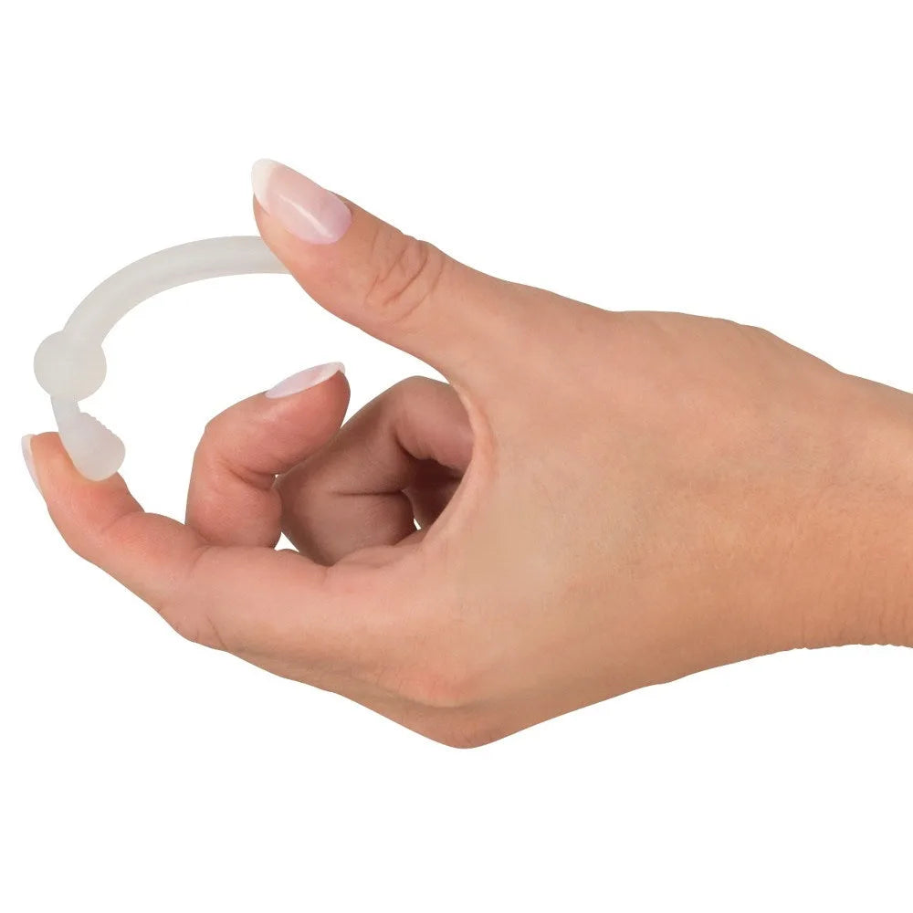 PeeGasm - Soft Silicone Hollow Female Dilator - PlayBlue