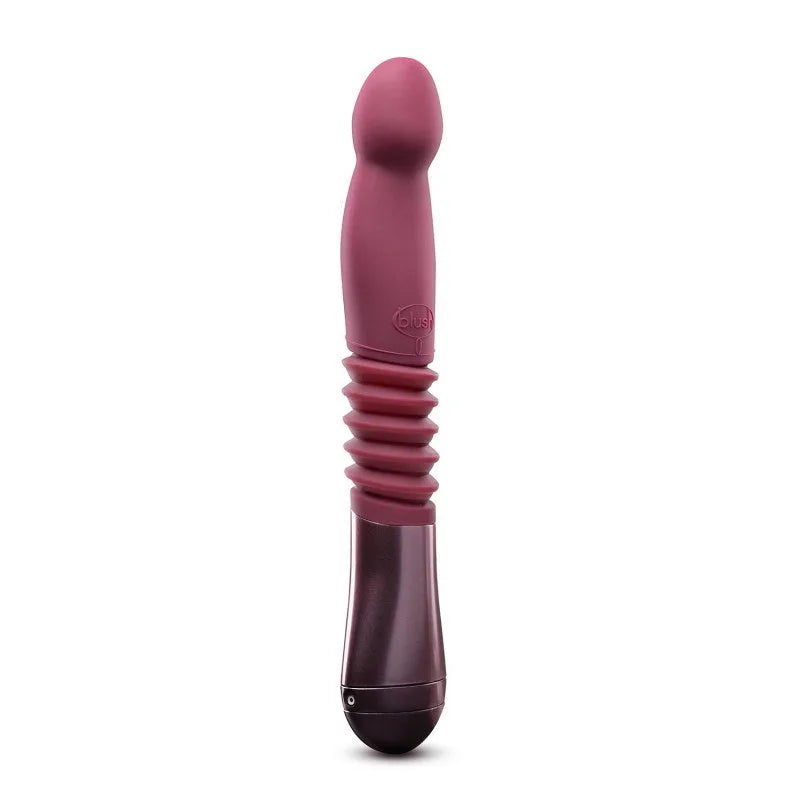 Temptasia Trixie - Thrusting Rechargeable Vibe - PlayBlue