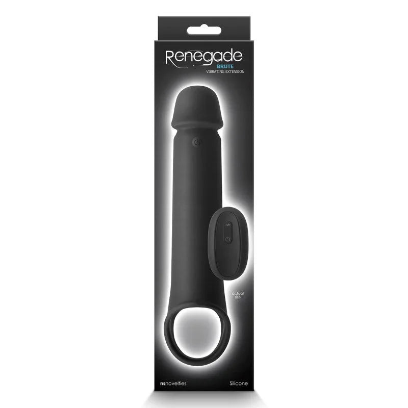 Renegade - Brute Rechargeable Silicone Extension - PlayBlue