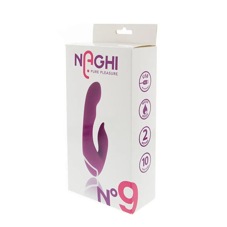 NAGHI NO.9 - Duo Rechargeable Stimulator - PlayBlue