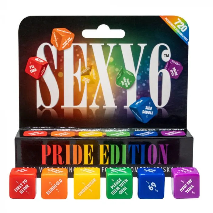 Sexy 6 Dice - Pride Edition - PlayBlue
