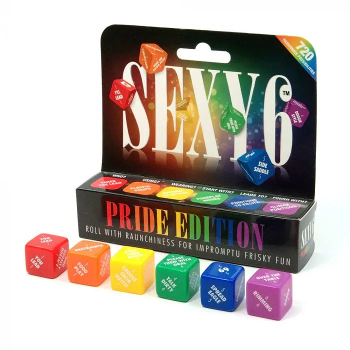 Sexy 6 Dice - Pride Edition - PlayBlue