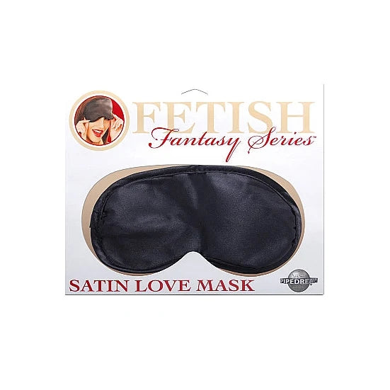Fetish Fantasy Satin Love Mask - PlayBlue