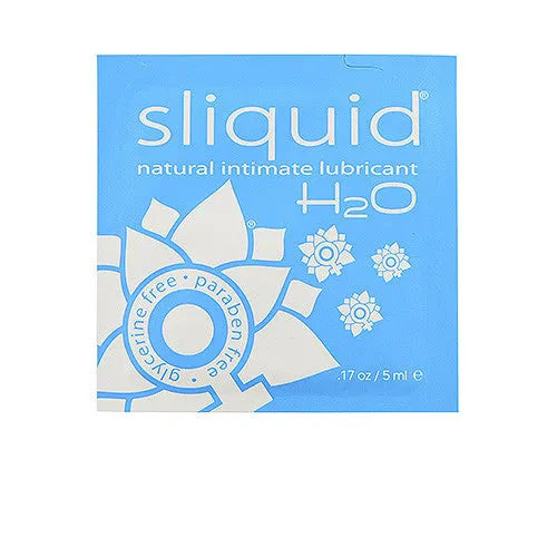 Sliquid Naturals H20 Waterbased Lubricant - 255ml - PlayBlue