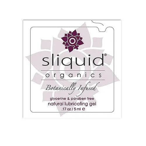 Sliquid Organics Natural Gel Thick Lubricant - 255ml - PlayBlue