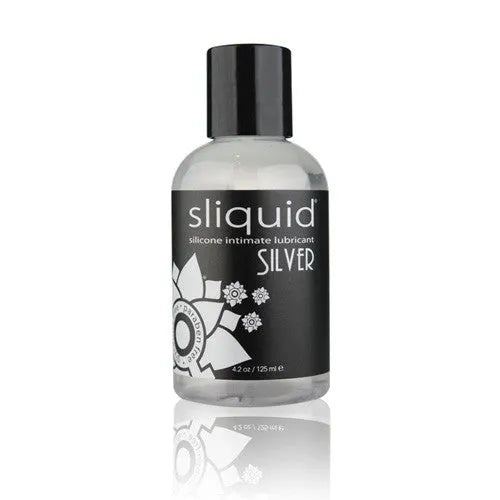 Sliquid Naturals Silver Silicone Lubricant - 255ml - PlayBlue