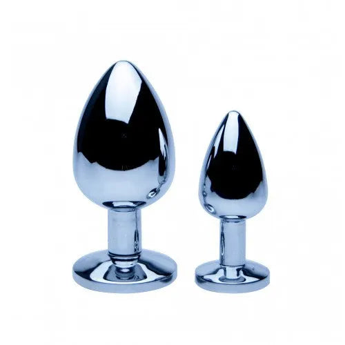 Precious Metals Silver Anal Plug PlayBlue Precious Metals Silver Anal Plug PlayBlue