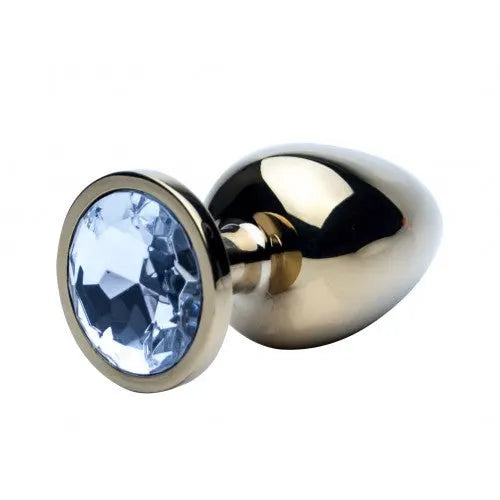 Precious Metals Gold Anal Plug - Large - PlayBlue