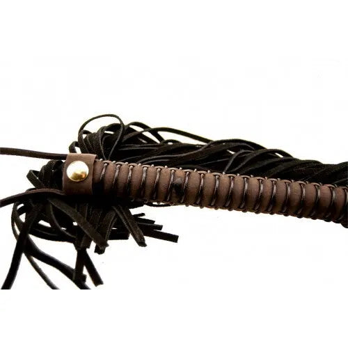 BOUND Nubuck Leather Flogger - PlayBlue