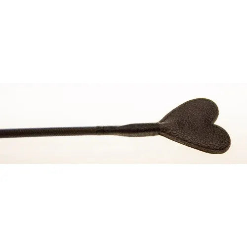 BOUND Nubuck Leather Heart-Shaped Crop - PlayBlue