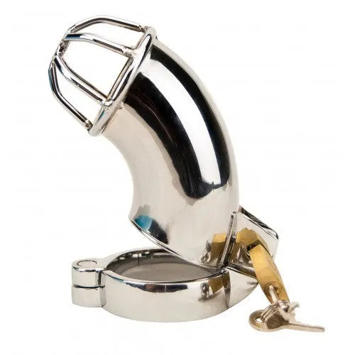Impound Exhibition Male Chastity Device - PlayBlue