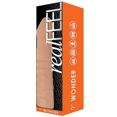 Loving Joy Real Feel 9 Inch Wonder Classic Dong - PlayBlue