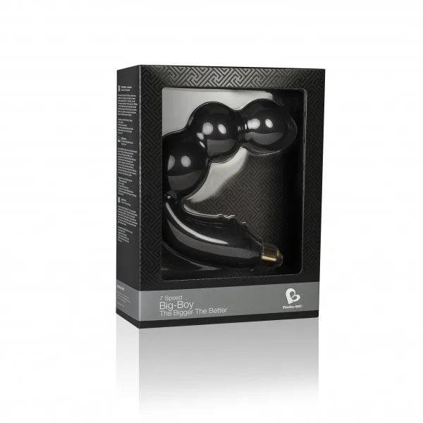 Rocks Off Big Boy 7 Speed Vibrating Prostate Massager - PlayBlue