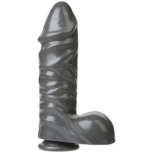 Doc Johnson American Bombshell Ballistic Dildo - PlayBlue