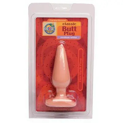 Flesh Classic Butt Plug Medium Flesh - PlayBlue