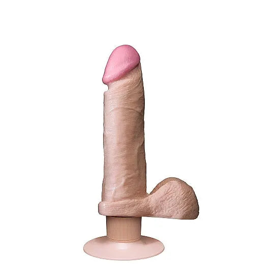 Vibro-Realistic Cock 8 Flesh - PlayBlue