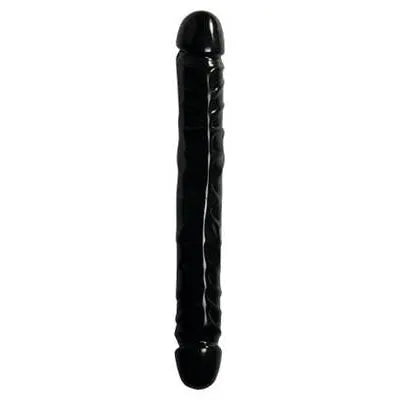 12 Jr Veined Double Header Black - PlayBlue