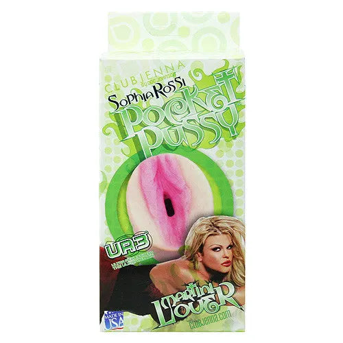 Doc Johnson Sophia Rossi Martini Lover Pussy Pocket Pal - PlayBlue