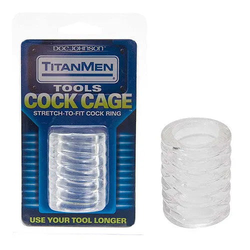 Titanmen Cock Cage - PlayBlue