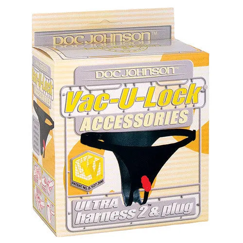 Doc Johnson Vac-U-Lock Ultra Harness 2 - PlayBlue