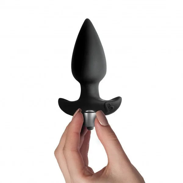 Rocks Off Butt Throb 7 Speed Vibrating Butt Plug - PlayBlue