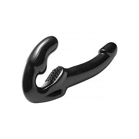 Revolver Strapless Strap On G-Spot Dildo - PlayBlue