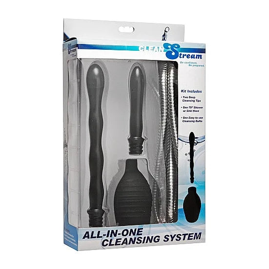 All-In-One Shower Enema System - PlayBlue