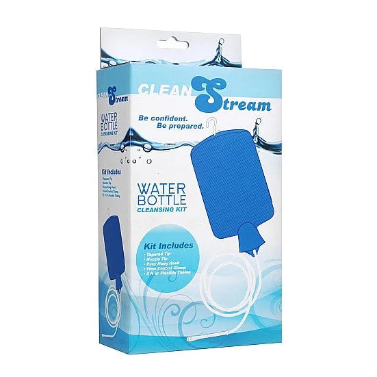 Water Bottle Anal Cleansing Kit - PlayBlue